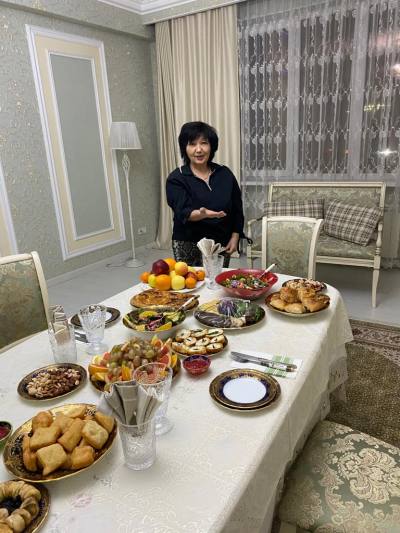 Жанат 65 Jahre Almaty Kasachstan
