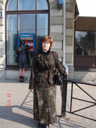 Galina 60 ans Riga Lettonie