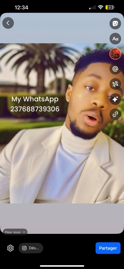 Lionel 35 ans Yaoundé Afrique du Sud
