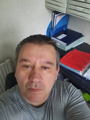 Mark 48 ans Manchester Royaume-Uni