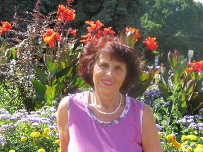 Maria 80 ans Uzhorod Ukraine