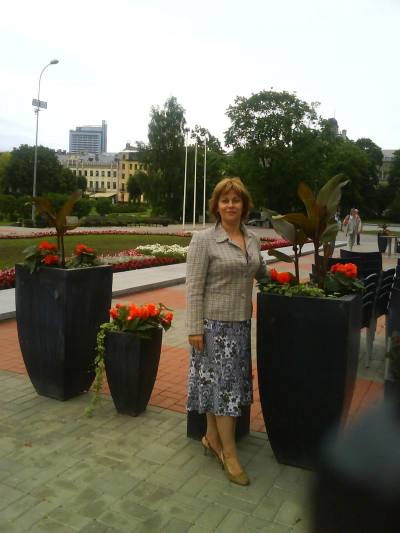 Galina 60 ans Riga Lettonie