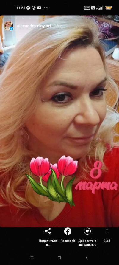 Sandra 54 ans Saint Petersburg Russie