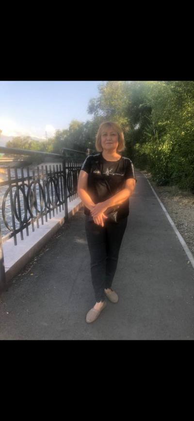 Saule 63 ans Almaty Kazakhstan